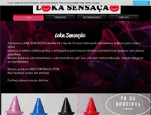 Tablet Screenshot of lokasensacao.com.br